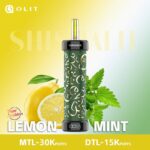 OLIT Shishalit 30000 Puffs Disposable Vape Lemon mint