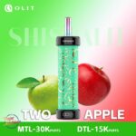 OLIT Shishalit 30000 Puffs Disposable Vape Two Apple