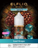 ELFLIQ Nic Salts 30mg Ice King Iced Grape