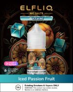 ELFLIQ Nic Salts 30mg Ice King Iced Passion Fruit