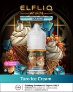ELFLIQ Nic Salts 30mg Ice King Taro Ice Cream
