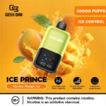 Geek Bar Ice Prince 50000 Puffs Disposable Mexico Mango Ice