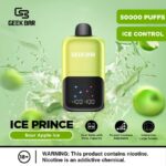Geek Bar Ice Prince 50000 Puffs Disposable Sour Apple Ice