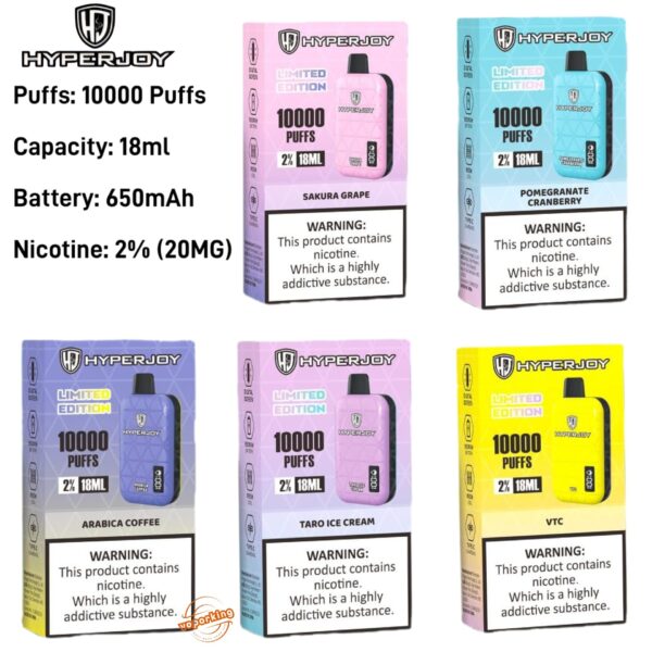 HYPERJOY Limited Edition 10000 Puffs