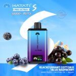 Hayati Pro Ultra+ S 50000 Puffs Disposable Blackcurrant Cotton K Blue Raspberry