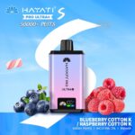 Hayati Pro Ultra+ S 50000 Puffs Disposable Blueberry Cotton K Raspberry Cotton K