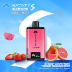 Hayati Pro Ultra+ S 50000 Puffs Disposable Straw Grapefruit Straw Dragonfruit