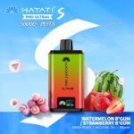 Hayati Pro Ultra+ S 50000 Puffs Disposable Watermelon B&rsquo;gum Strawberry B&rsquo;gum