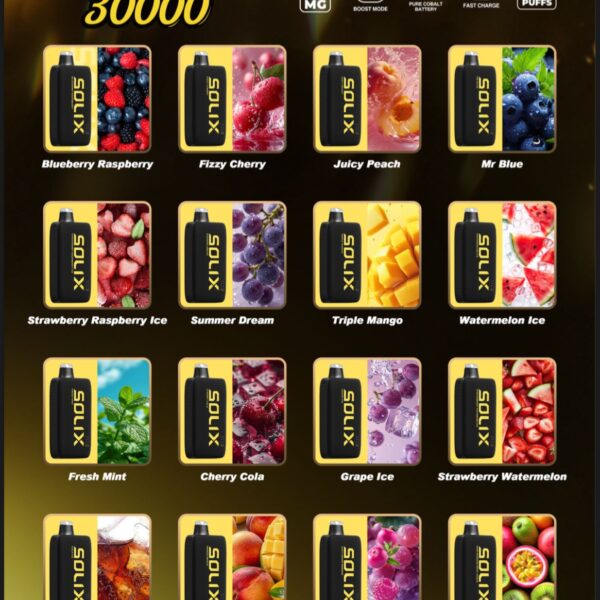 Hayati Solix 30000 Puffs Disposable