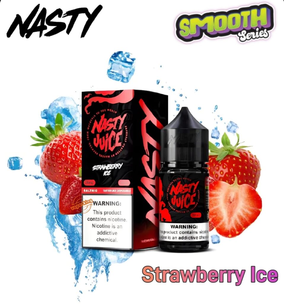 Nasty Smooth Series Salt 30ml Strawberry Ice