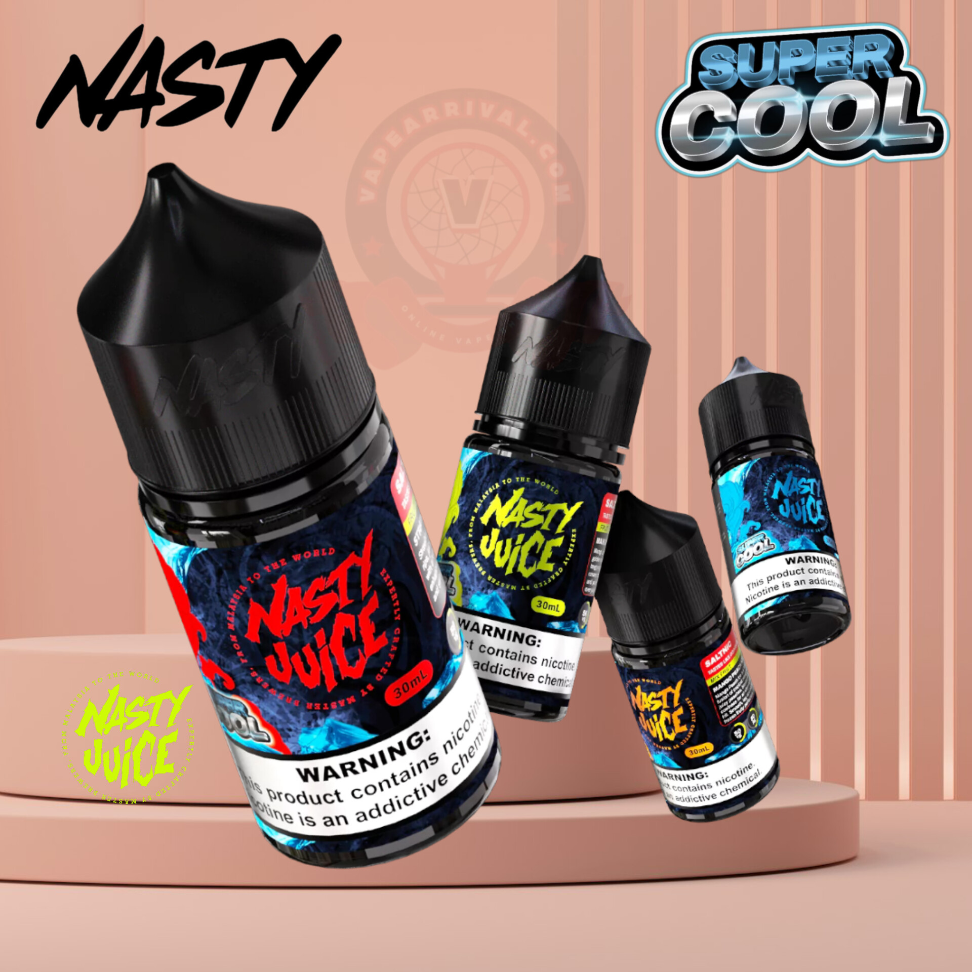Nasty Super Cool 30ml Salt Nic Nasty Super Cool 30ml Salt Nic