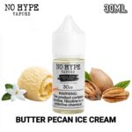 No Hype Vapors Saltnic 30ml Butter Pecan Ice Cream