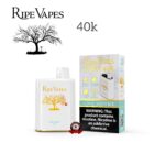 Ripe Vapes IVORY 40000 Puffs Disposable Cool Mint Ice