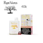 Ripe Vapes IVORY 40000 Puffs Disposable Passion Fruit Ice