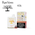 Ripe Vapes IVORY 40000 Puffs Disposable Straw Lush Ice