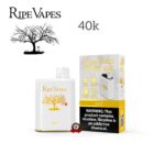 Ripe Vapes IVORY 40000 Puffs Disposable VCT
