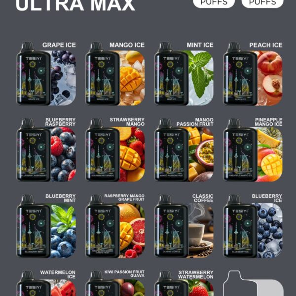 TESIYI ULTRA MAX 40000 Puffs Disposable