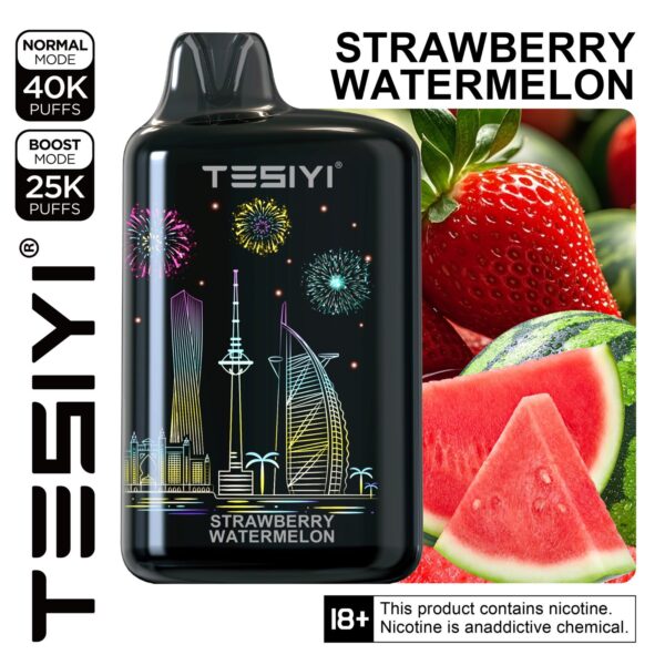 TESIYI ULTRA MAX 40000 Puffs Disposable Strawberry Watermelon