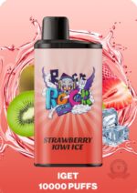 IGET BAR PRO 10000 Puffs Disposable Strawberry Kiwi Ice