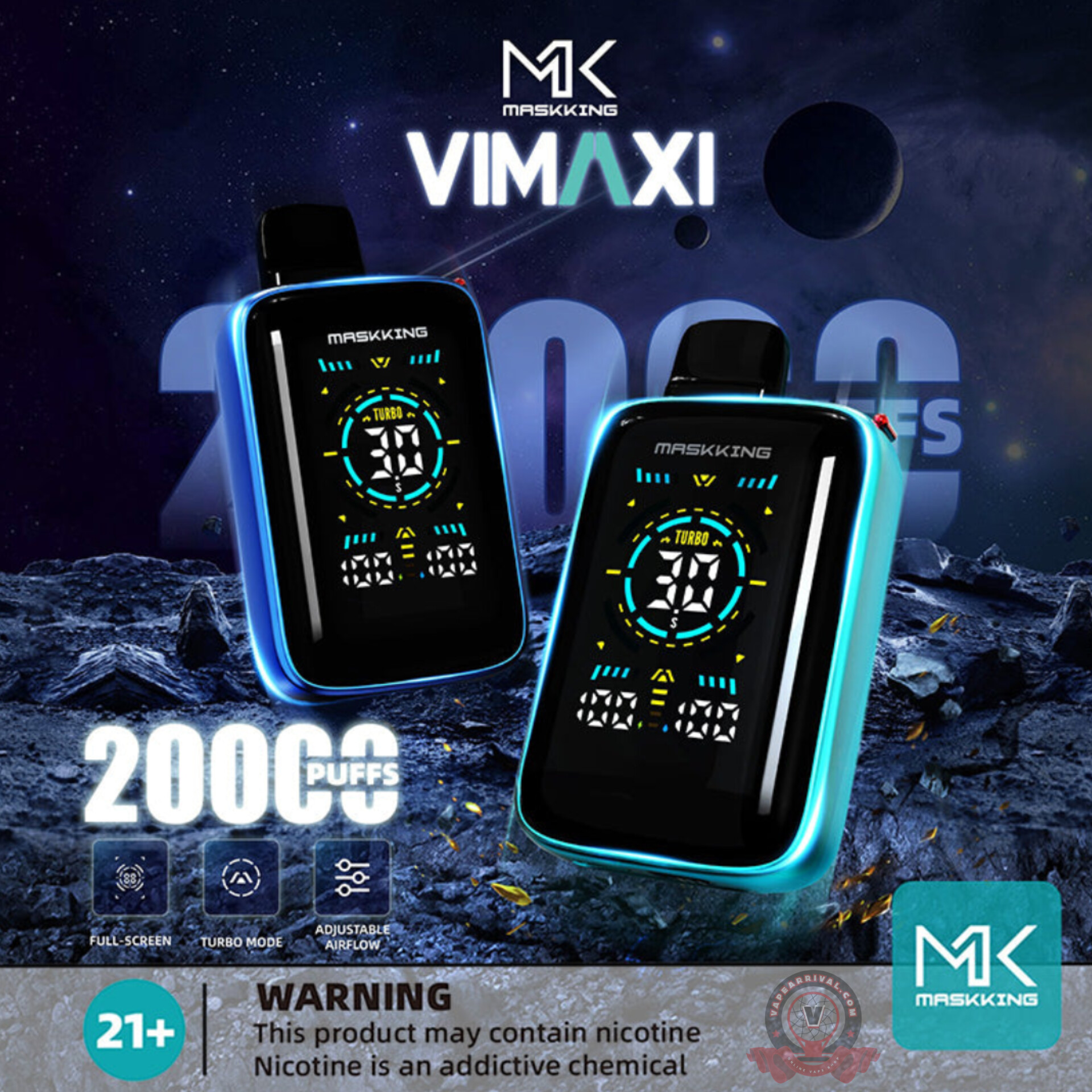 Maskking Vimaxi 20000 Puffs Disposable Maskking Vimaxi 20000 Puffs Disposable