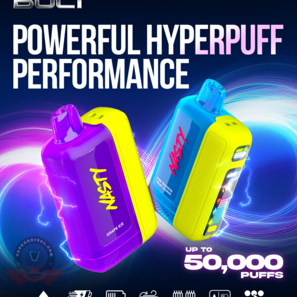 Nasty Bolt 50K Disposable Vape