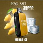 Pod Salt 35000 Puffs Disposable Vape Mango Ice