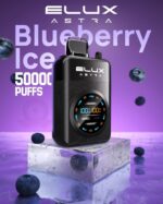 Elux Astra 50000 Puffs Disposable Vape Blueberry Ice