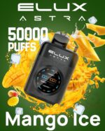 Elux Astra 50000 Puffs Disposable Vape Mango Ice