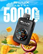 Elux Astra 50000 Puffs Disposable Vape Mango Passion Fruit