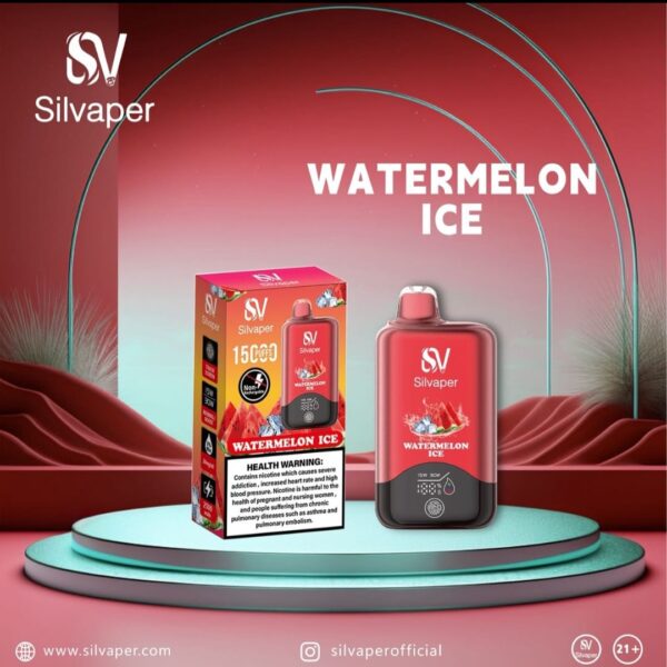 Silvaper 15000 Puffs Disposable Vape Watermelon Ice
