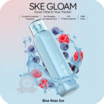 Ske Gloam 5000 Puffs Disposable Vape Blue Razz Ice