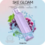 Ske Gloam 5000 Puffs Disposable Vape Grape Ice