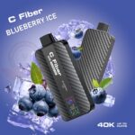 VEIIK C Fiber 40000 Puffs Disposable Blueberry Ice