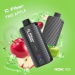 VEIIK C Fiber 40000 Puffs Disposable Two Apple