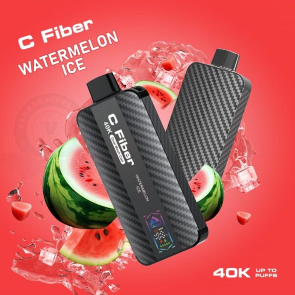 VEIIK C Fiber 40000 Puffs Disposable Watermelon Ice