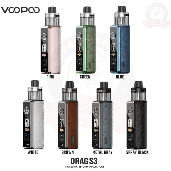 VOOPOO Drag S3 Pod Mod Kit 3000mAh