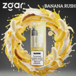 ZGAR Retro 10000 Puffs Disposable Vape Banana Rush
