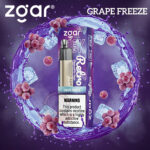 ZGAR Retro 10000 Puffs Disposable Vape Grape Freeze
