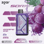 ZGAR Sorna 50000 Puffs Disposable Vape Grape Ice
