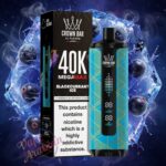 al fakher mega max 40000 puffs disposable- Blackcurrant Ice