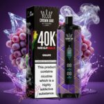 al fakher mega max 40000 puffs disposable- Grape