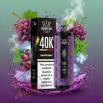 al fakher mega max 40000 puffs disposable- Grape Mint