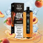 al fakher mega max 40000 puffs disposable- Peach Ice