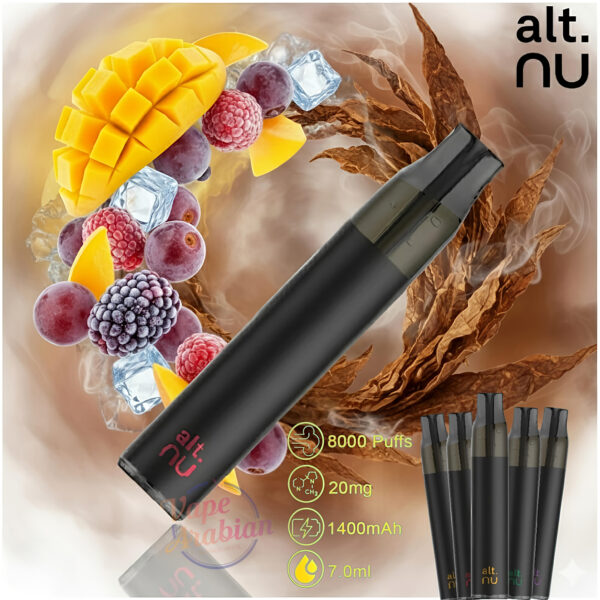 Alt Nu 8000 Puffs Disposable Vape