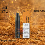 Alt Nu 8000 Puffs Disposable Vape Bright Tobacco