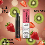 Alt Nu 8000 Puffs Disposable Vape Kiwifruit Strawberry