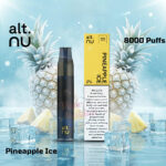 Alt Nu 8000 Puffs Disposable Vape Pineapple Ice