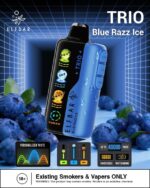ELF BAR Trio 40000 Puffs Disposable Blue Razz Ice
