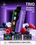 ELF BAR Trio 40000 Puffs Disposable Blueberry Raspberry Ice