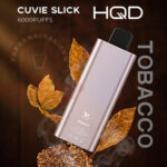 HQD Cuvie Slick 6000 Puffs Tobacco